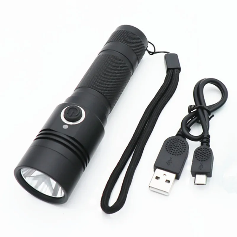 1000lm Mini Portable Led Flashlight Pocket Light T6 Portable Keychain Light Penlight Waterproof Lantern 18650 Torch - Испускаемый цвет: White 6000K