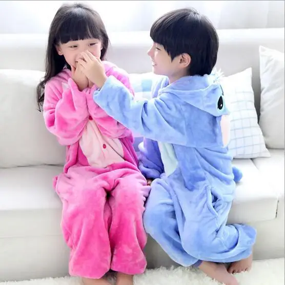 

Lilo And Stitch Onesie Unisex Onesies For Lovers Warm Fleece Pajamas For Kids Pajama Set Warm Animal Pajamas One Piece Anime