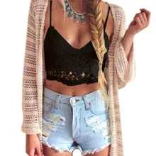 Модные сексуальные женские кружевные Глубокий V танки Нижнее белье Обрезанные Топы с ремешками бюстгалтер женское нижнее белье одежда