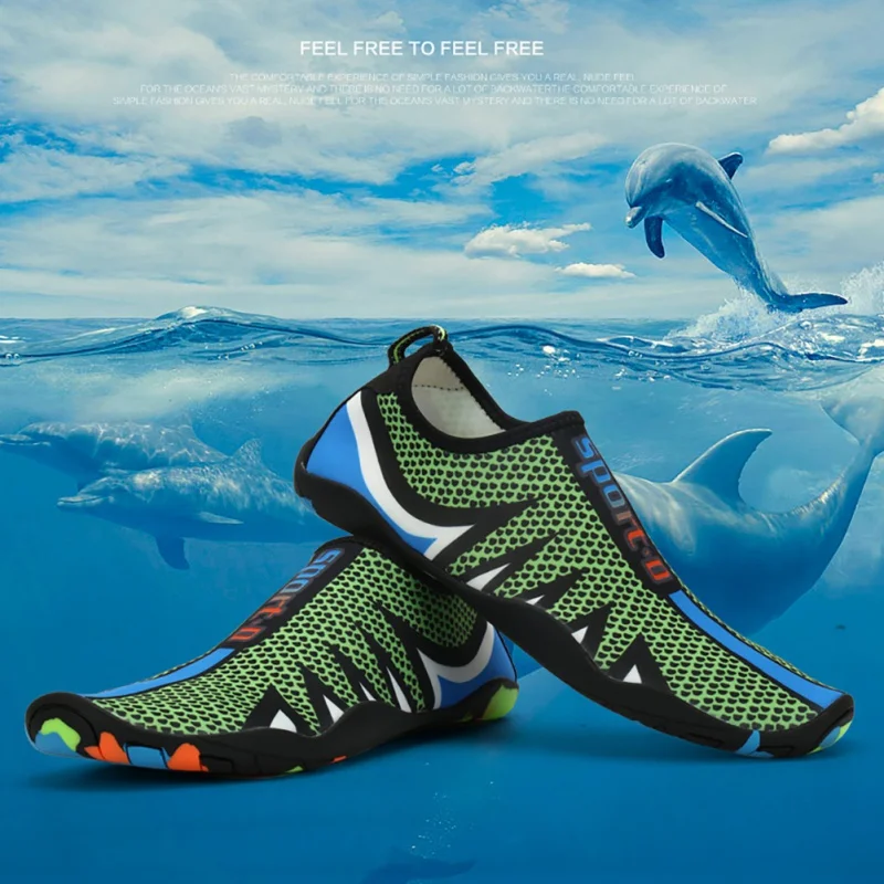 

2018 New Outdoor Water Shoes Beach Shoes Adult Swimming Neutral Soft Seaside Fast-Drying Shoes Walk Waterproof Shoes