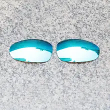 E.O.S поляризованные улучшенные Сменные линзы для солнцезащитных очков Оукли Джульетта-голубое поляризованное зеркало