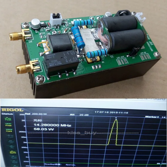 Наборы DIY MINIPA100 1 8 54 МГц 100 Вт SSB Линейный Усилитель Мощности HF для YAESU FT 817 KX3 818 CW AM