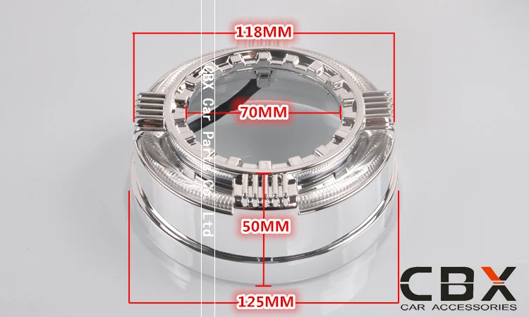 3.0 ZYX led integraded projector lens shroud 6