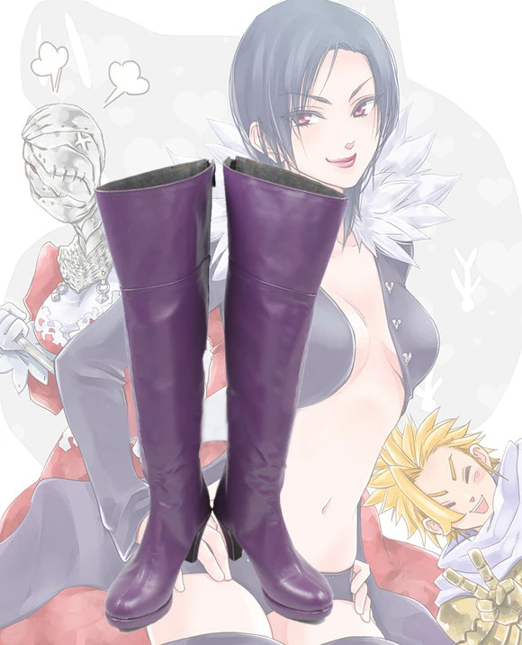 

Customize Seven Deadly Sins Merlin Cosplay Boots