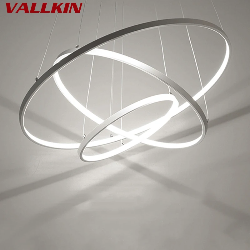 Modern LED Chandelier Lamp Acrylic Aluminum Pendent Chandeliers Circle Rings Pendent lamp for Dinning Living Room Office using Modern LED Chandelier Lamp Acrylic Aluminum Pendent Chandeliers Circle Rings Pendent lamp for Dinning Living Room Office using