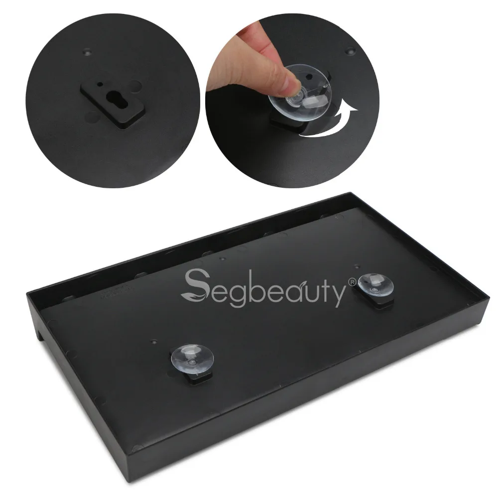 Salon Barer Clipper Tray Black Clippers Organizer Case with 5 Notches Professional Anti-slip Hairdresser Tools Box Salon Barer Clipper Tray Black Clippers Organizer Case with 5 Notches Professional Anti-slip Hairdresser Tools Box