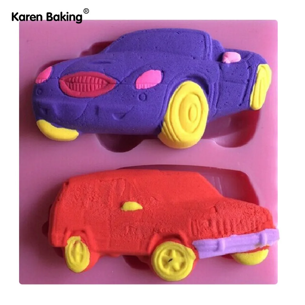 Classic Car Shape Fondant Cake Molds Tools Decorating ...