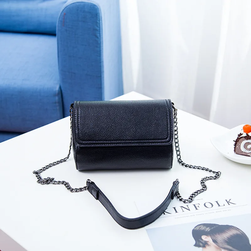 

Chu JJ Women's Genuine Leather Handbags Mini Shoulder CrossBody Bags Ladies Messenger Bag Fashion Women Cow Leather Bags