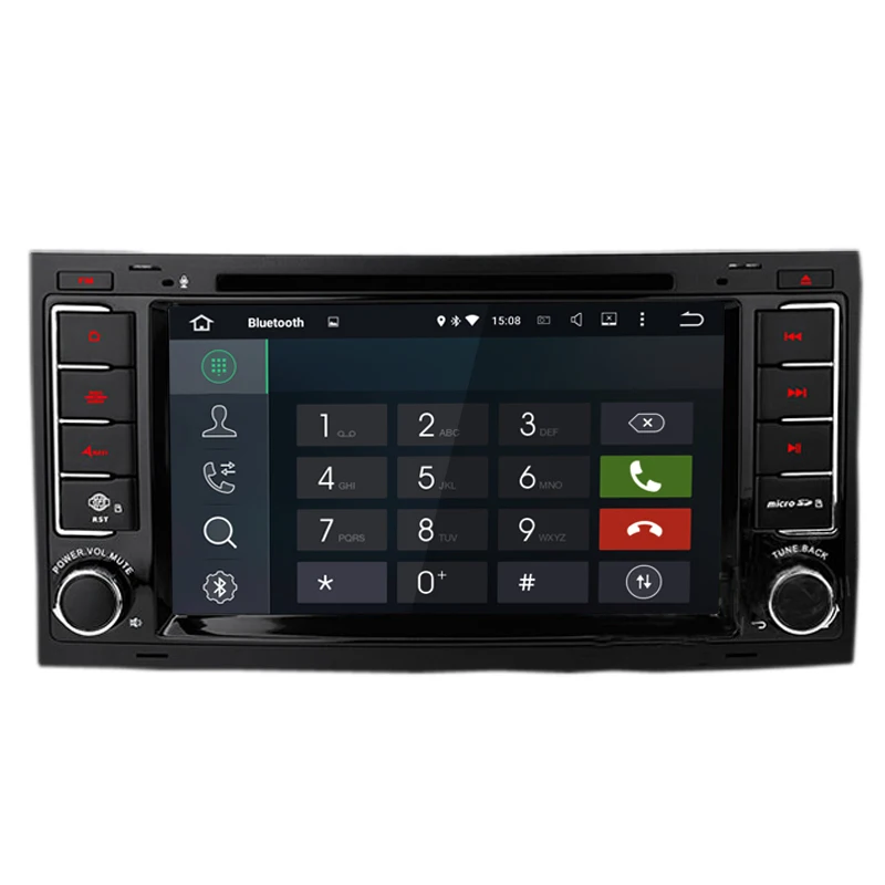 Top COIKA Octa Core Android 8.0 System Car DVD Head Unit For Volkswagen Touareg 2004-2011 With 4G+32G RAM GPS Navi SWC WIFI Google 3