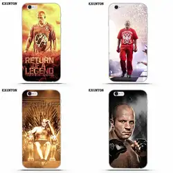 Мягкие узоры Fedor Emelianenko для Apple iPhone 4 4S 5 5C SE 6 6 S 7 8 Plus X для Apple iPhone 4 4S 5 5C SE 6 6 S 7 8 Plus X