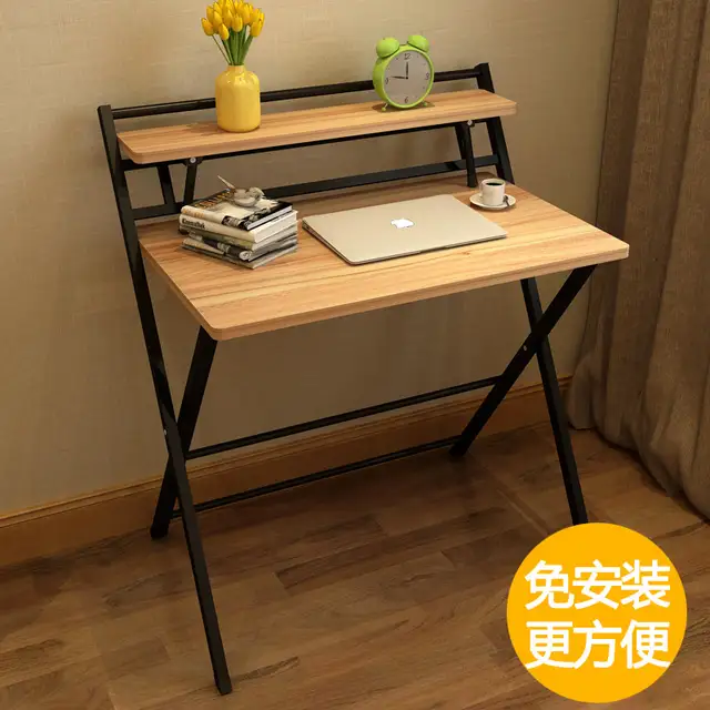 Computer Table Desktop Simple Folding Table Study Desk Desk Simple