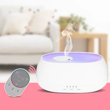 500 мл увлажнитель воздуха дистанционное управление Морской туман древесины Электрический Арома диффузор ночник масляный диффузор ароматерапия XJ