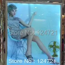 Подсвечиваемая рекламная подсветка панели, ультра-тонкий Алюминий Led рамка Лайтбокс