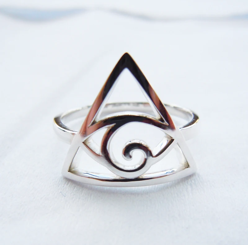 все цены на Wellmade Solid 925Sterling Silver ILLUMINATI Ring онлайн
