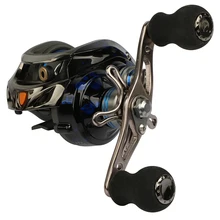 Высокоскоростная Рыболовная катушка для литья приманки 7,0: 1 11BB+ 1RB Пять осей ЧПУ алюминиевая рама+ шесть штифтов центробежная тормозная система