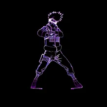 Самурайская модельная 3D лампа ночник детский цветной светодиодный светильник Настольная лампа для мальчиков Спальня Свет bluetooth колонки небольшая настольная лампа