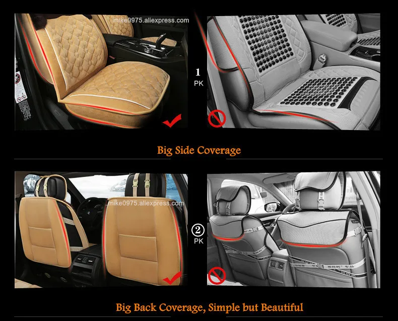 winter warm plush flocking seat cover 04
