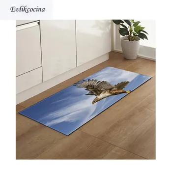 

Free Shipping Big Eagle Flying Tapis Salon Absorbent Bath Mat Area Rug For Living Room Bedroom Floor Carpet Tapete Infantil