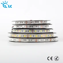 Hot sale 5M 300Leds waterproof RGB Led Strip Light 2835 5050 DC12V 60Leds/M Fiexble Light Led Ribbon Tape Home Decoration Lamp
