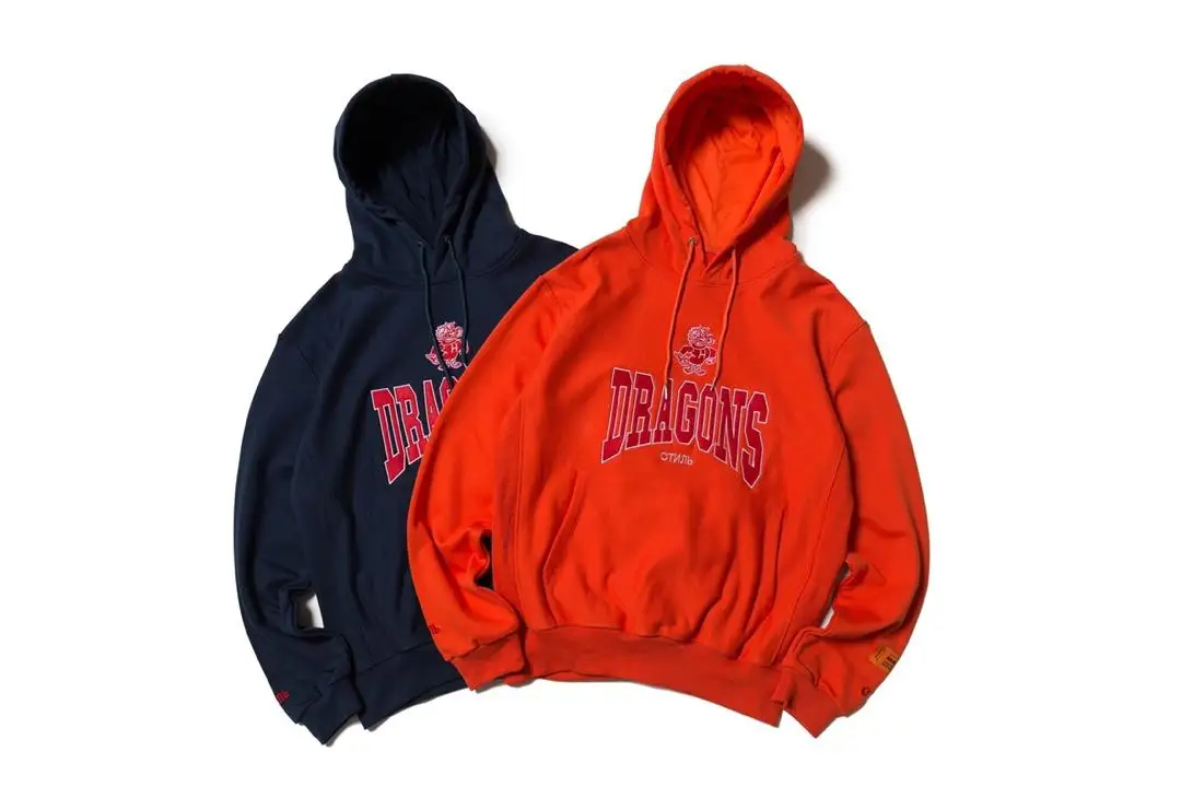 19SS New York Heron Preston Sweatshirts 1:1dargons cotton Embroidery
High Street Hip Hop Justin bieber Heron Preston Hoodies