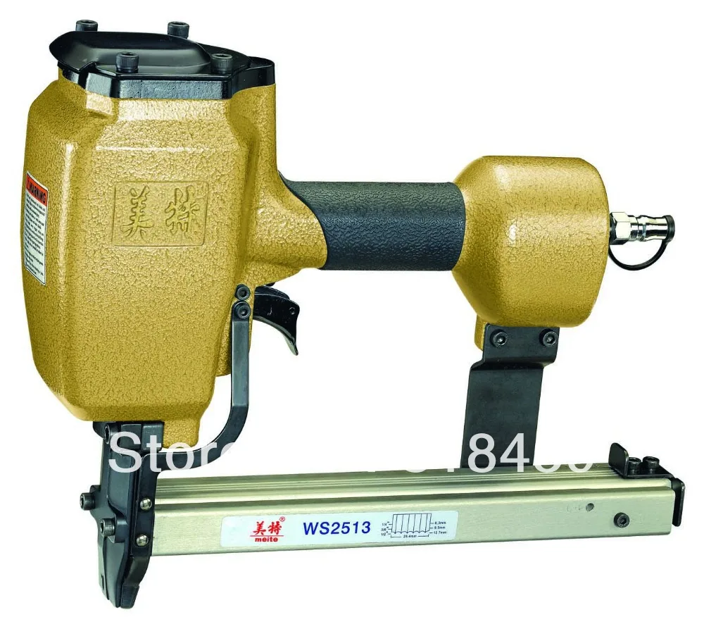 Bret WS2513 Corrugated Nailer, powerful staple gun,wooden case