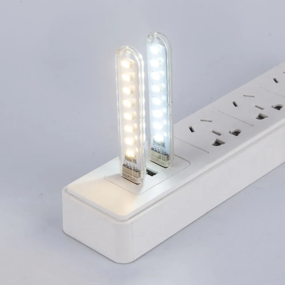 Портативный USB СВЕТОДИОДНЫЙ Настольный светильник 5 В настольная лампа с защитой