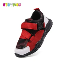 

Boys breathable sneakers 2018 autumn brand children shoes thick bottom anti-skid wear toddler kids girls outdoor sports shoes