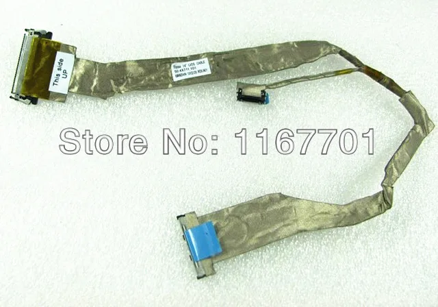 

100% Original Laptop/notebook LCD/LED/LVDS Flex CABLE for Dell Latitude E5400 CN-0V6RGP V6RGP Foose 14 inch LVDS 50.4X711.101
