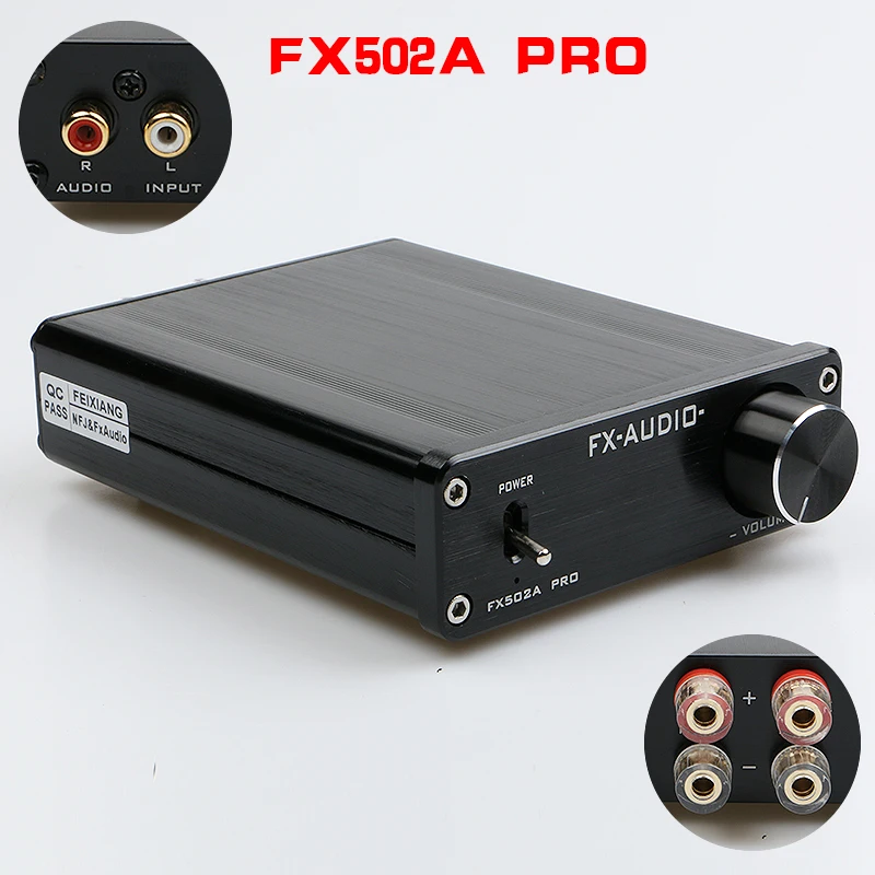 FEIXIANG FX-AUDIO FX502A PRO HIFI 2,0 TA2024 TA2021 аудио высокой мощности Цифровой усилитель 50 Вт* 2