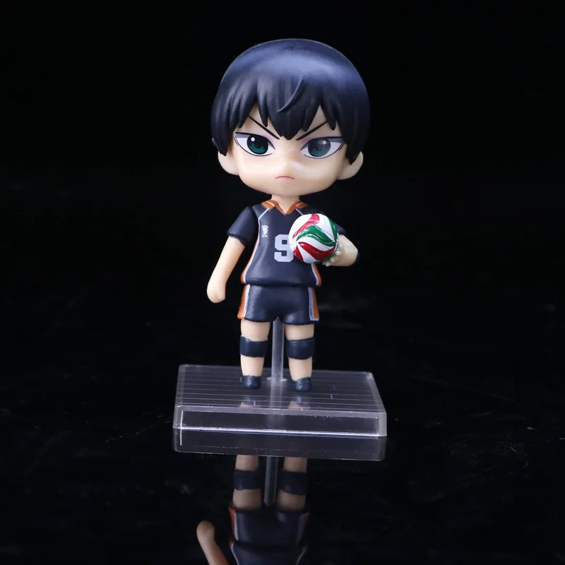 Haikyuu ПВХ фигурка модель игрушки~ Kageyama tobio, nishioya yuu, Hinata syouyou, Kenma kozume, Koushi sugawara, Tsukishima kei