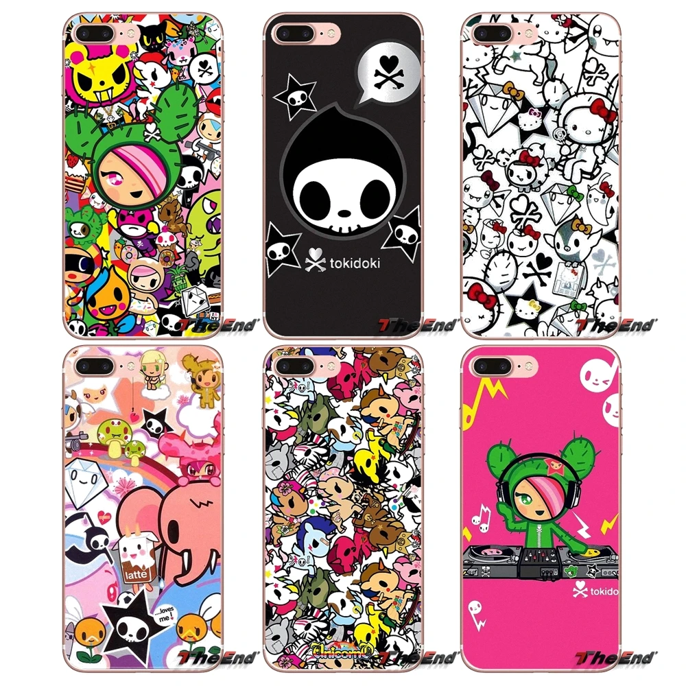 Для iPhone X 4 4S 5 5S 5C SE 6 6S 7 8 Plus Samsung Galaxy J1 J3 J5 J7 A3 A5 2016 2017 чехол Tokidoki All Star Unicorno Donutella |