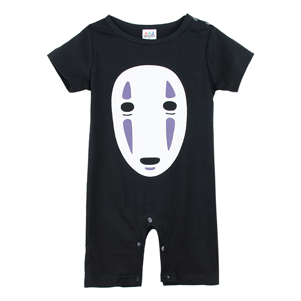 Комбинезон для младенцев мальчиков девочек Bebe No Face мужской комбинезон для косплея младенческой смешной одежды на Хэллоуин Студия Ghibli Унесенные спиралью аниме Onsie