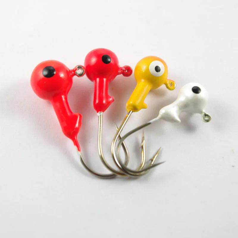 Professional Lure Accessories Fishing Jig head Hook Soft Bait Texas Rig