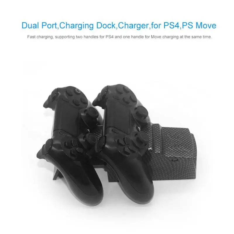 USB двойной Зарядное устройство станции держатель для PS4 тонкий PS4 PRO PS контроллер движения