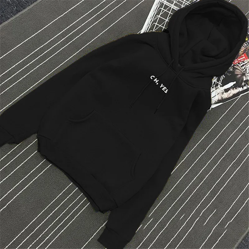  Women Hoodies Pullover Sweatshirts Harajuku Print Letter Hoodies Long Sleeve Hoody Female Spring Au