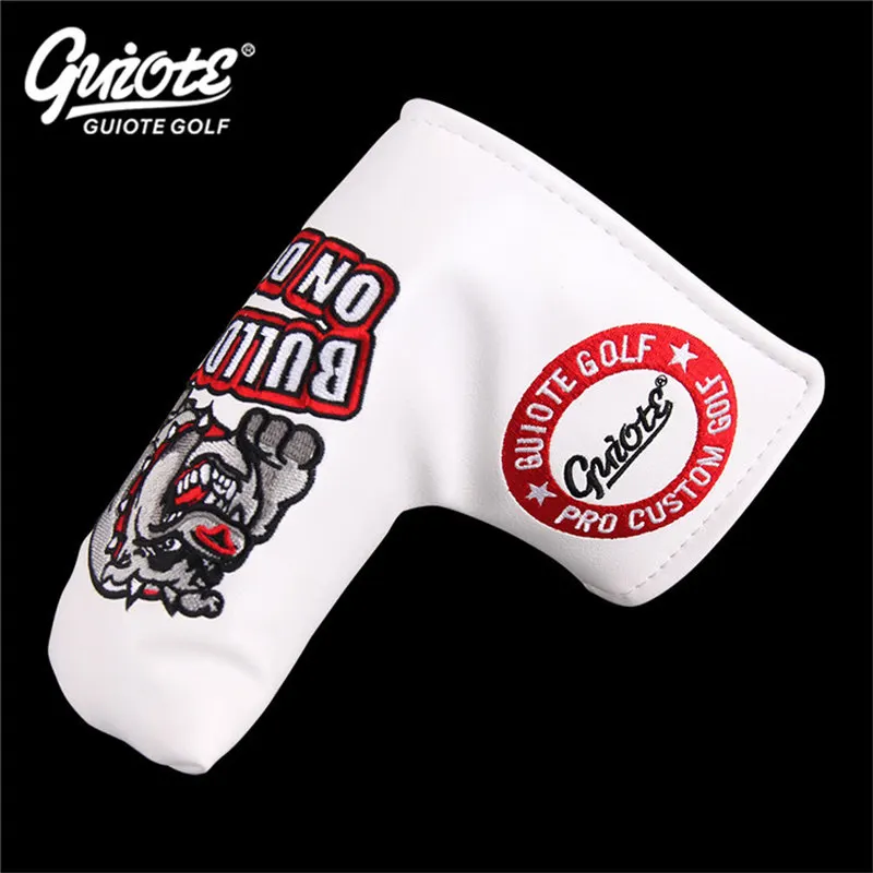 [3 цвета] Bulldogs On Duty Golf Blade Putter покрытие из синтетической кожи Для Гольфа Головные уборы спортивные аксессуары для гольфа новинка подарок