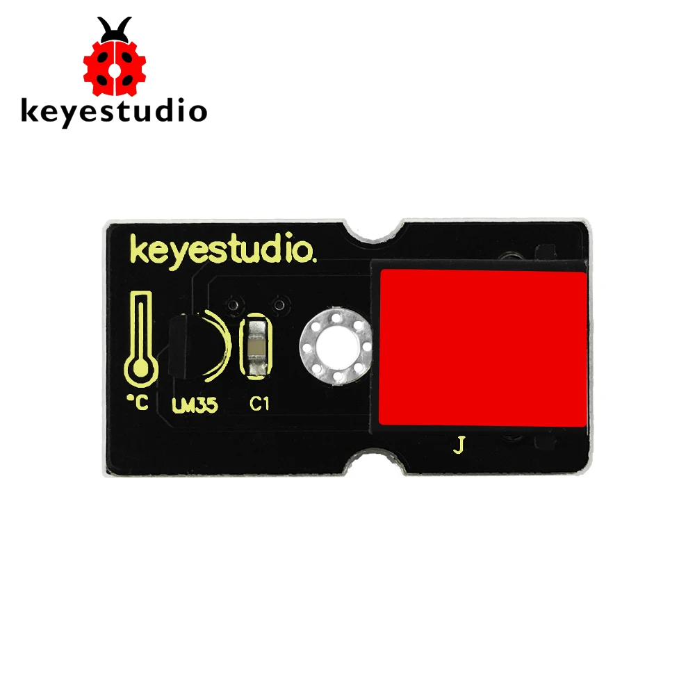Новинка! Keyestudio EASY plug LM35 модуль датчика температуры для Arduino STEAM temperature sensor