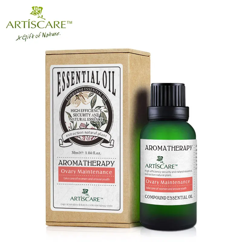 

ARTISCARE Ovarian Maintenance Essential Oil 30ml Ovary Care Anti-Aging Tighten Skin for Body Massage 100% Natural Plant Extract