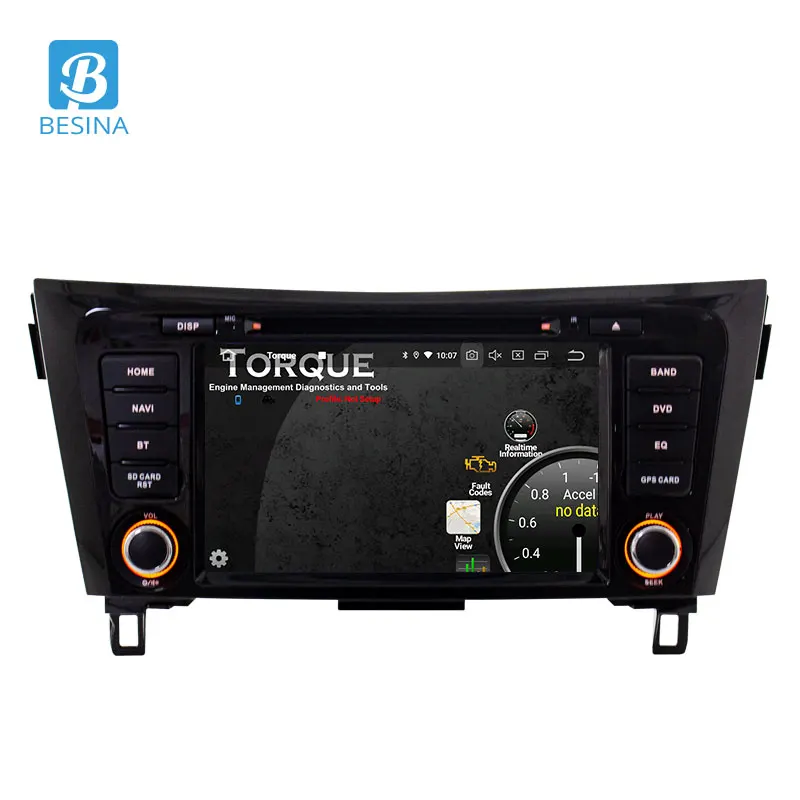 Top Besina Android 9.0 Car DVD Player For Nissan X-Trail XTrail T32 Qashqai J11 T31 Multimedia GPS Navigation Stereo 2 Din Car Radio 2