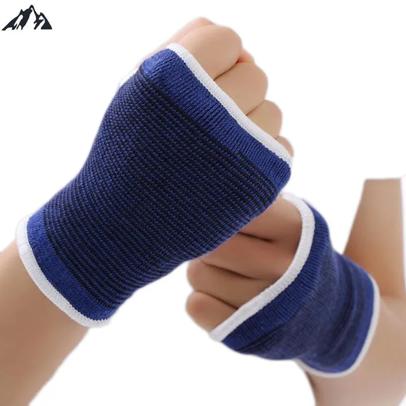 1 pair Palm Wrist Hand Support Glove Elastic Brace Sleeve Sports