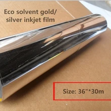 36in эко сольвентный/УФ/латексный принтер чернил использование струйной пленки стикер для печати этикеток