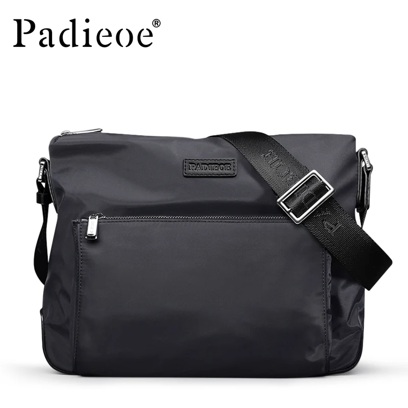 

Padieoe Fashion Nylon Men Bag Casual Waterproof Crossbody Male Shoulder Messenger Bags Brand