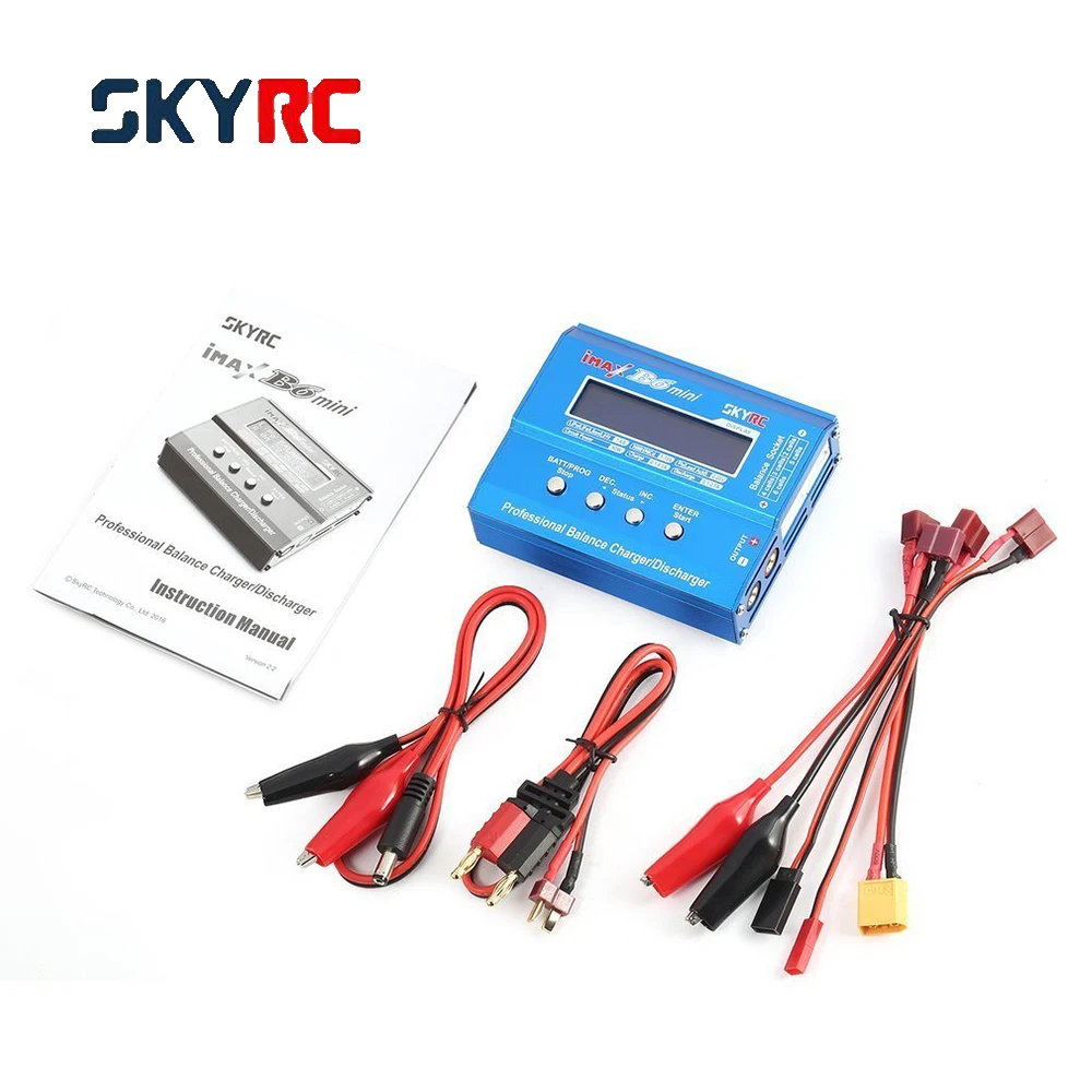 

Original SKYRC IMAX B6 mini 60W Balance Charger Discharger for RC Helicopter nimh nicd Aircraft Intelligent Battery Charger
