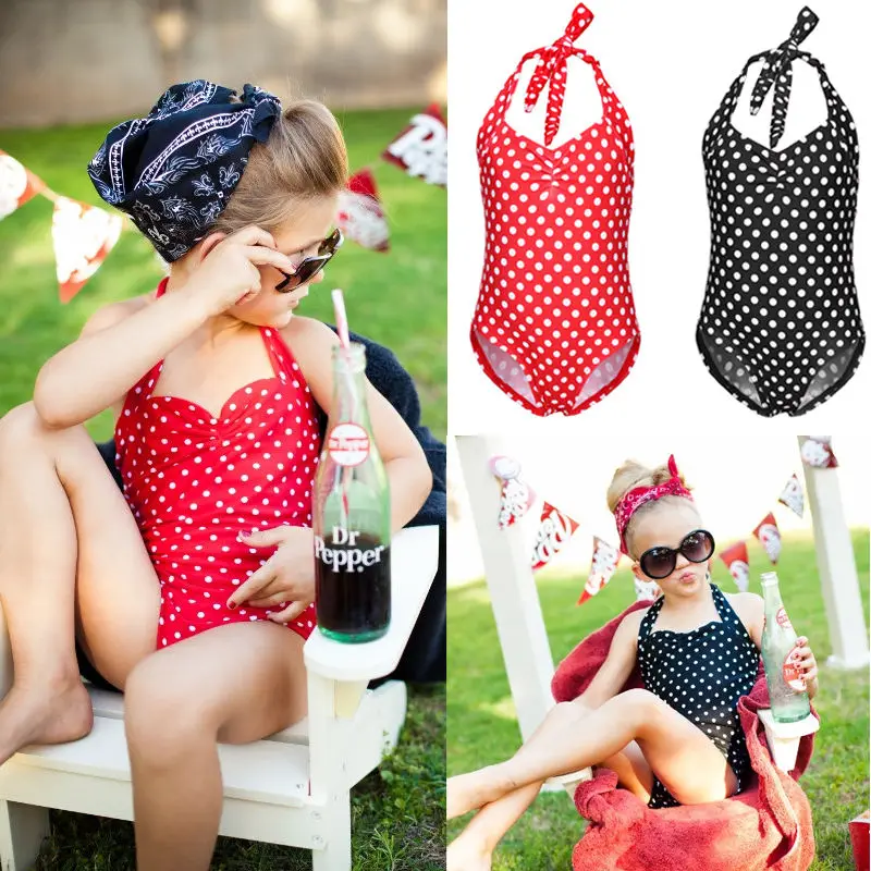 

2-8T Children swimwear girls One piece swimwear baby kids biquini infantil swimsuit girl 2017 New summer bathing suit