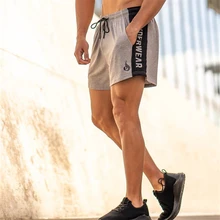 Для мужчин шить фитнес свободные шорты спортивные штаны Лето быстрый сухой Прохладный Короткие мужские брюки Повседневное пляжные тренировочные брюки