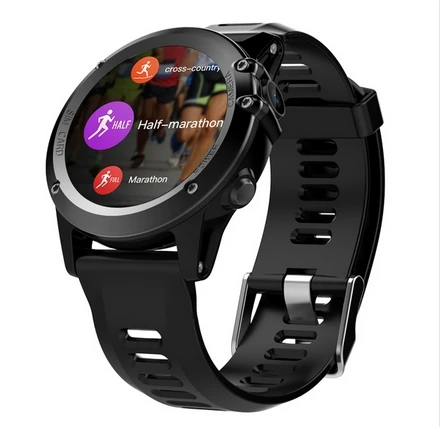 Модные новые умные часы H1 Android 4,4 водонепроницаемые 1,39 MTK6572 BT 4,0 3g Wifi GPS SIM для iPhone Smartwatch мужские носимые устройства