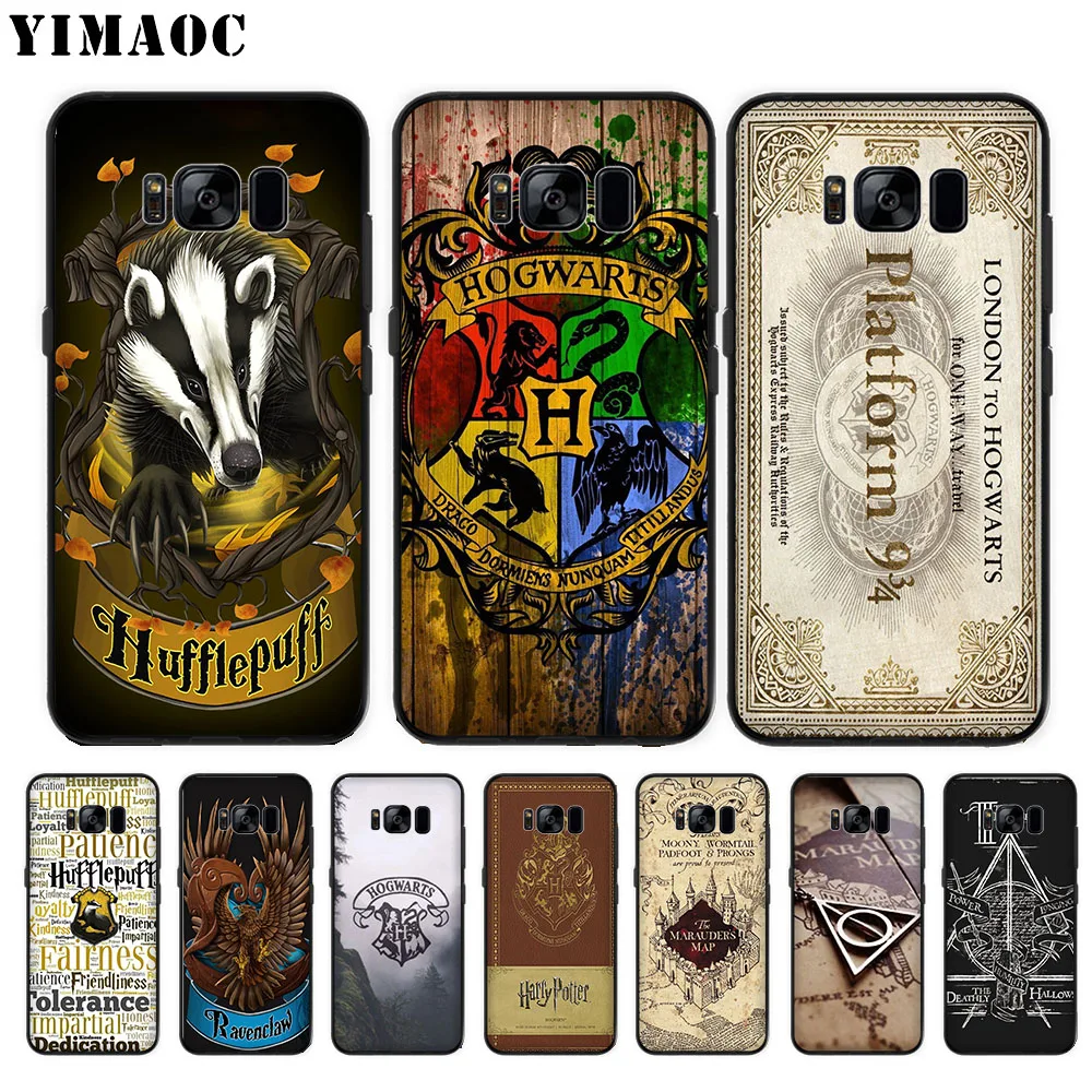 

YIMAOC Harry Potter always School Soft Case for Samsung Galaxy S10 Plus S10e S6 S7 Edge S8 S9 Plus J6 M10 M20 M30