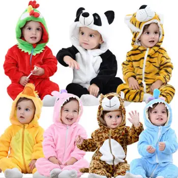 

Kids Pajamas animal style sleepwear Comfortable cute Flannel Pajamas baby pajamas bathrobe 1 colors 5 p/l