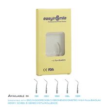 1pcs Easyinsmile ultrasonic piezo scaler Tips SB1 SB2 SB3 SBL SBR Cavity preparation tip Multiple size compatible with EMS