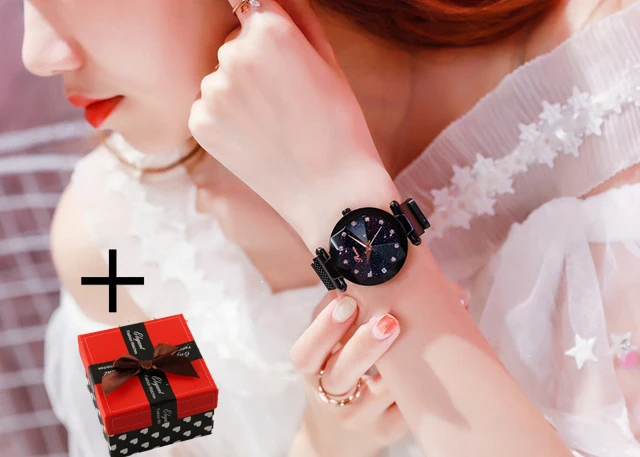 Black-choice-2 Montre Femme, золотой браслет, женские часы, люксовый бренд, кристалл, бриллиант, женские часы, кварцевые, женские, повседневные часы, relogio feminino - Цвет: Black-choice-2
